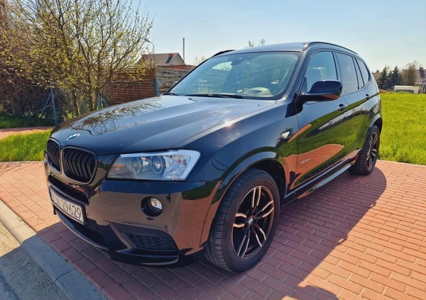 BMW X3 cena 83000 przebieg: 184000, rok produkcji 2012 z Ustrzyki Dolne małe 562